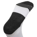 Гетри дитячі із символікою футбольного клубу REAL MADRID HOME 2024, розмір 32-39, колір білий