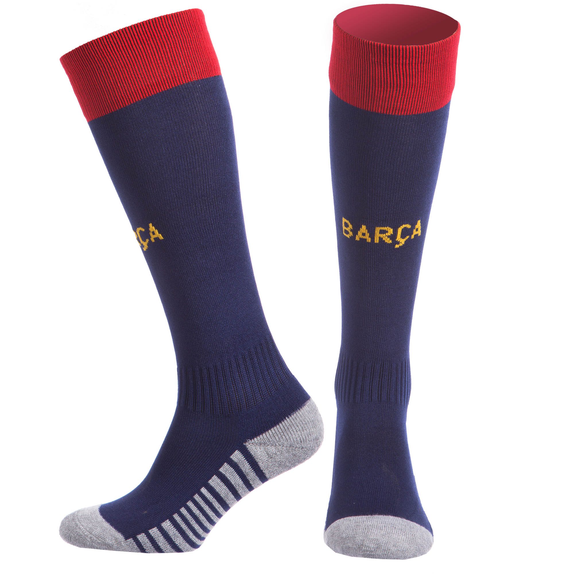 ETM2001-BAR1,3 Гетри футбольні дитячі клубні BARCELONA HOME 2020, розмір 32-39, колір синій-бордовий