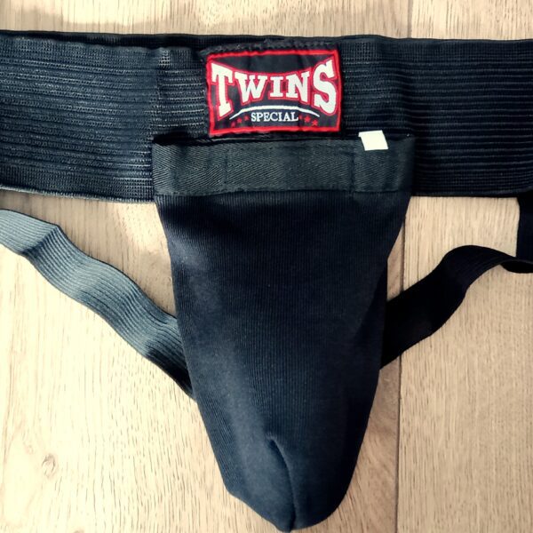 Защита паха мужская TWINS, размеры S-L, цвет - черный