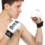 Накладки (рукавички) для карате DAE DO розміри SL, колір - синій