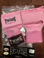 Перчатки-бинты внутренние гелевые из полиэстера TWINS,размер S-L, цвет-розовый