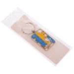 Брелок "Карта Украины" (карта ПЛОСКАЯ,в прямоугольнике)