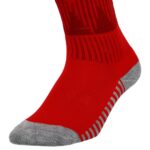 Гетры детские с символикой футбольного клуба SPOINT BARCELONA HOME 2024, размер 32-39, бордовые