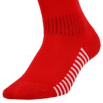 Гетри дитячі із символікою футбольного клубу SPOINT LIVERPOOL HOME 2024, розмір 32-39 червоний