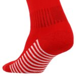 Гетри дитячі із символікою футбольного клубу SPOINT LIVERPOOL HOME 2024, розмір 32-39 червоний