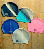 Шапочка для плавания силиконовая увеличенного объема MadWave MULTI BIG чёрная