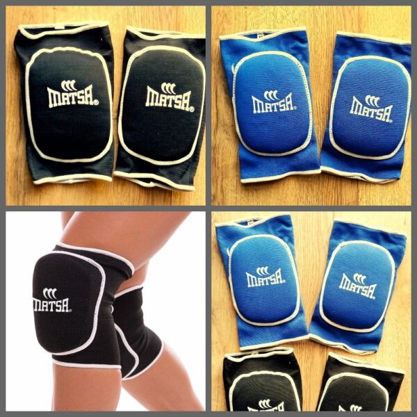 Наколінники для волейболу MATSA, розмір SL, 2шт, колір - чорний