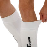 Захист гомілки та стопи HARD TOUCH, розміри S-XL, колір - білий