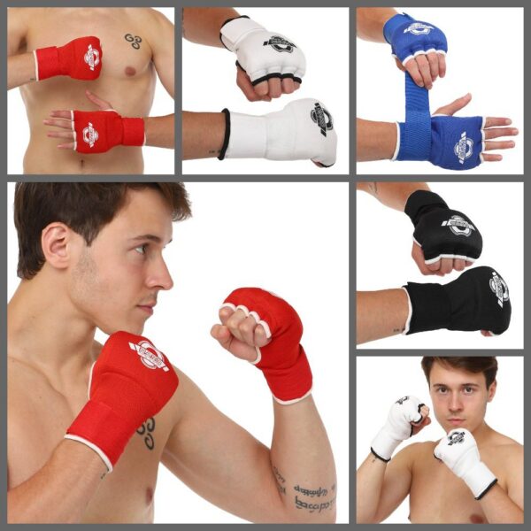 Рукавички-бинти внутрішні HARD TOUCH, розмір XS-XL, колір -червоний