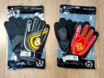 Рукавички воротарські дитячі з символікою футбольних клубів, розмір М, кольори в асортименті