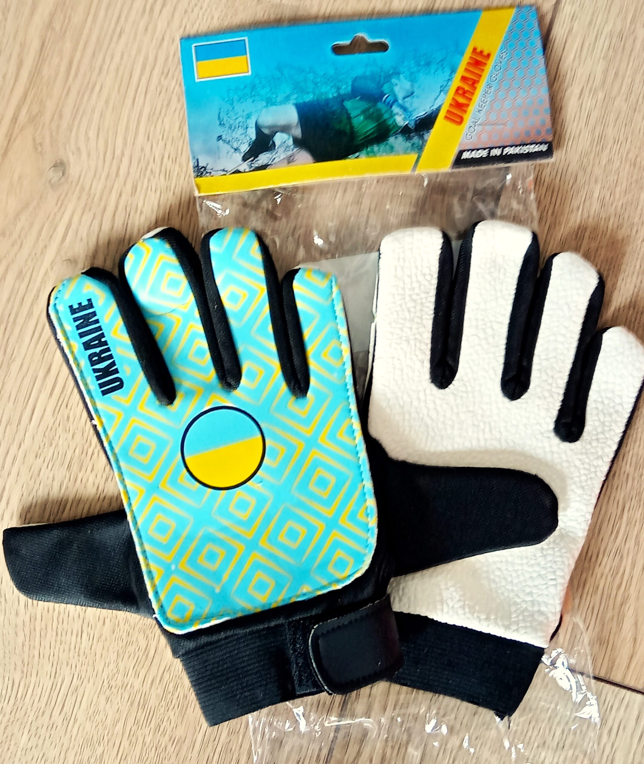 Рукавички воротарські DYNAMO KYIV, розмір 5-7, колір - синій