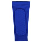 Гетри-щитки футбольні (2 в 1) сині, захист гомілки, розмір M