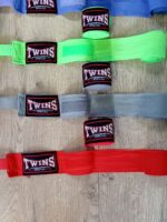 Бінти боксерські TWINS (4 метри) бавовна з еластаном, колір в асортимі.