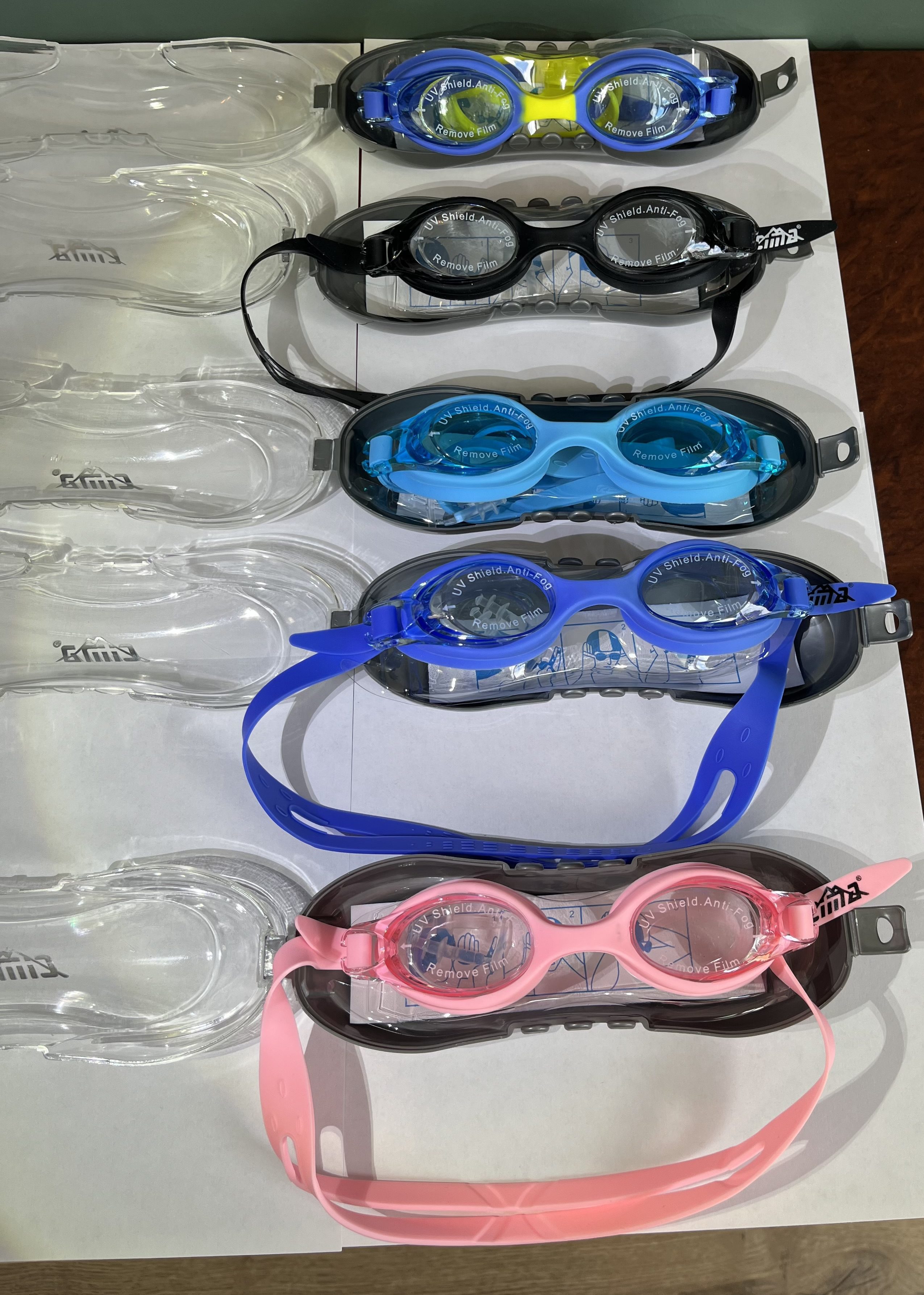 Очки для плавания взрослые CIMA, цвета в ассортименте