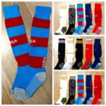 Гетры детские с символикой футбольного клуба SPOINT INTER MIAMI AWAY 2024, размер 32-39, цвет - черный