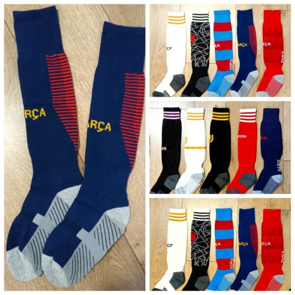 Гетри дитячі із символікою футбольного клубу SPOINT INTER MIAMI AWAY 2024, розмір 32-39, колір - чорний