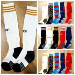 Гетри дитячі із символікою футбольного клубу SPOINT INTER MIAMI AWAY 2024, розмір 32-39, колір - чорний