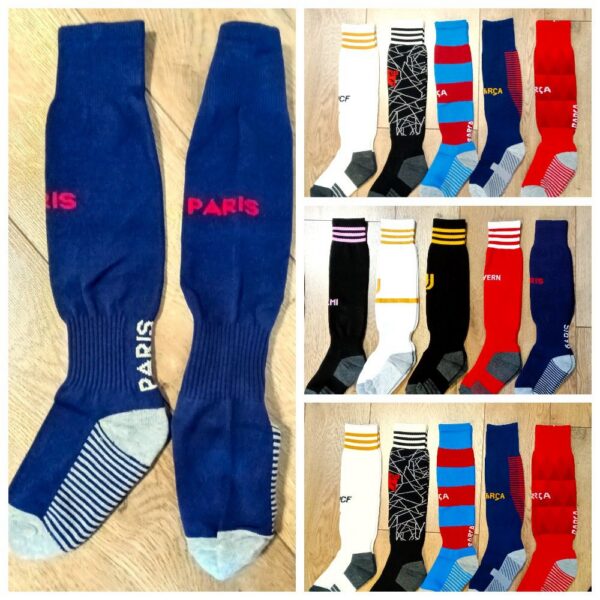 Гетри дитячі із символікою футбольного клубу SPOINT INTER MIAMI AWAY 2024, розмір 32-39, колір - чорний