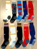 Гетри дитячі із символікою футбольного клубу SPOINT INTER MIAMI AWAY 2024, розмір 32-39, колір - чорний