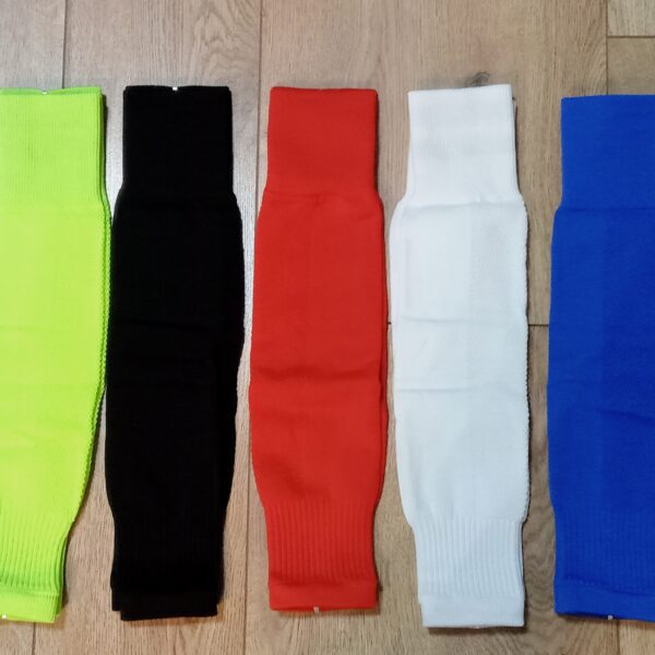 Гетры футбольные (без носка) обрезки, размер L (взрослые), цвета в ассортименте