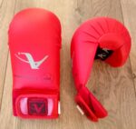 Накладки (перчатки) для карате Arawaza, размер S-L, цвет - синий