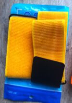 Резинки-липучки ШИРОКИЕ, держатели щитков футбольных (подростковых,взрослых,детских), цвета в ассортименте