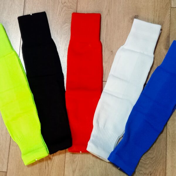 Гетры футбольные (без носка) обрезки, размер S (детские), цвета в ассортименте