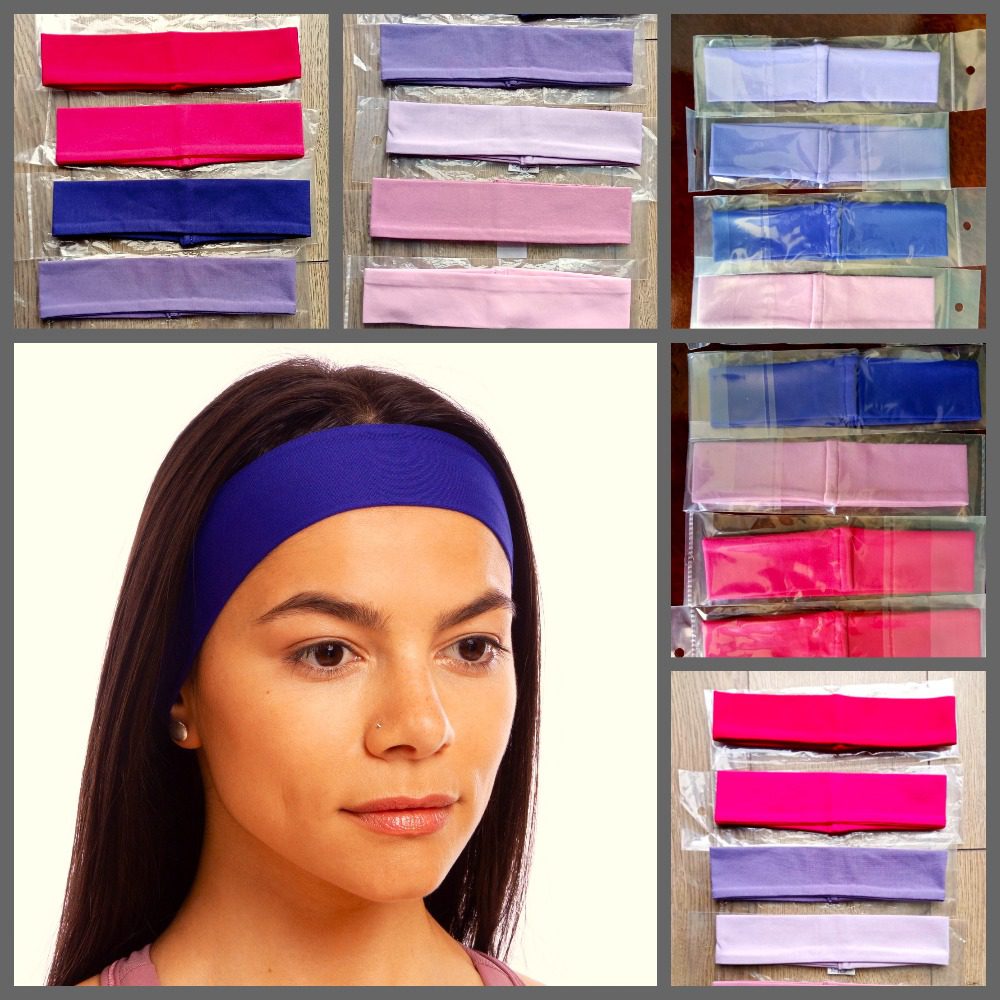 Пов'язка на голову легка еластична (матеріал - тактель), кольори в асортименті