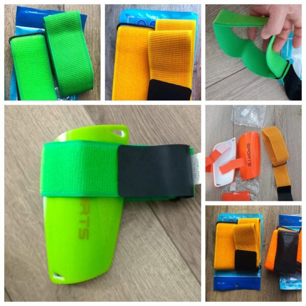 Гумки-липучки ШИРОКІ, тримачі футбольних щитків (підліткових, дорослих, дитячих), кольори в асортименті