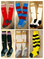 Гетри дитячі із символікою футбольного клубу BORUSSIA DORTMUND HOME 2024, розмір 32-39 жовтий