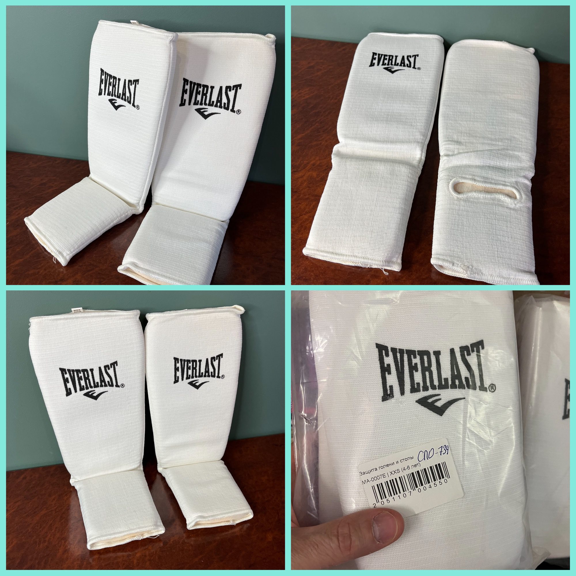 Наколінники дитячі гімнастичні, розмір XS (4-5 років), колір - чорний