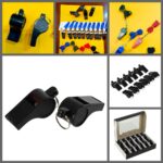 Свисток пластиковый  черный