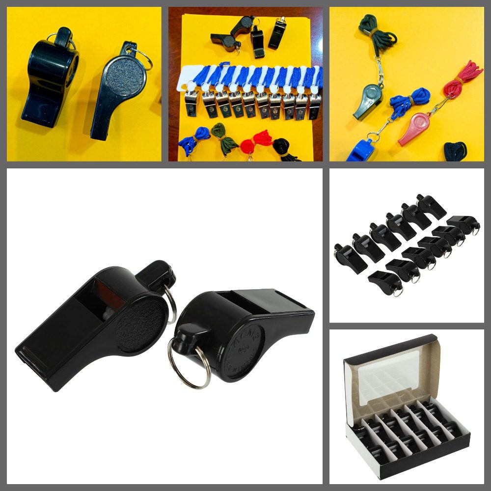 свисткток Свисток пластиковый черный