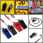 Свисток пластиковый, цвета в ассортименте