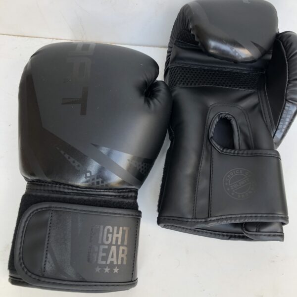 Рукавички боксерські Zelart 10-12 унцій, кольори чорний