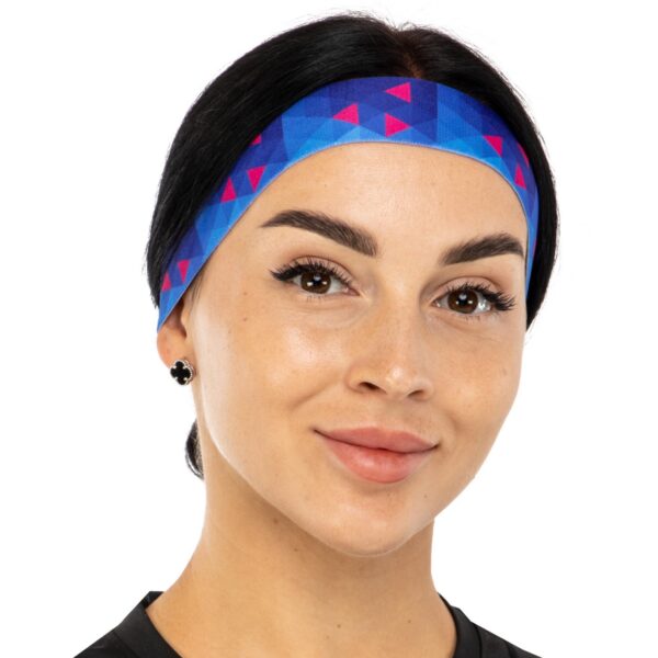 Пов'язка на голову з орнаментом (23х2 см), кольори в асортименті
