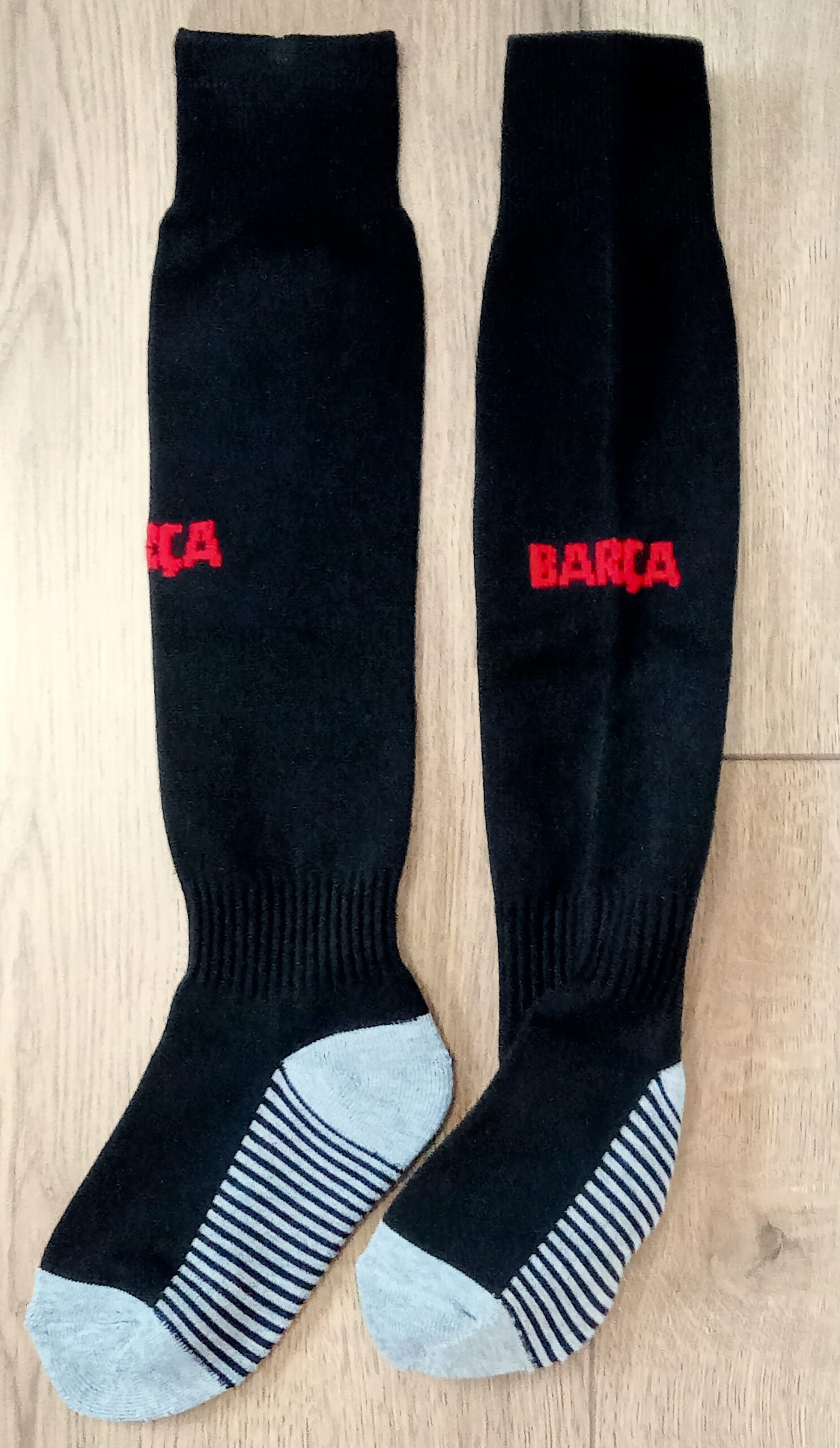 Гетри дитячі із символікою футбольного клубу AC MILAN HOME 2025, розмір 27-35, колір чорний