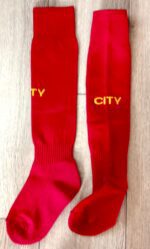 Гетри дитячі із символікою футбольного клубу AC MILAN HOME 2025, розмір 27-35, колір чорний