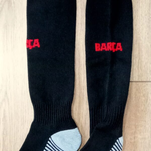 Гетры детские с символикой футбольного клуба  AC MILAN HOME 2025, размер 27-35, цвет черный