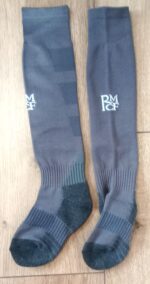 Гетри дитячі із символікою футбольного клубу AC MILAN HOME 2025, розмір 27-35, колір чорний