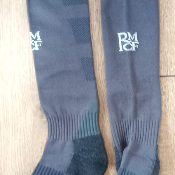 Гетри дитячі із символікою футбольного клубу AC MILAN HOME 2025, розмір 27-35, колір чорний