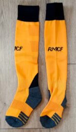 Гетры детские с символикой футбольного клуба  AC MILAN HOME 2025, размер 27-35, цвет черный