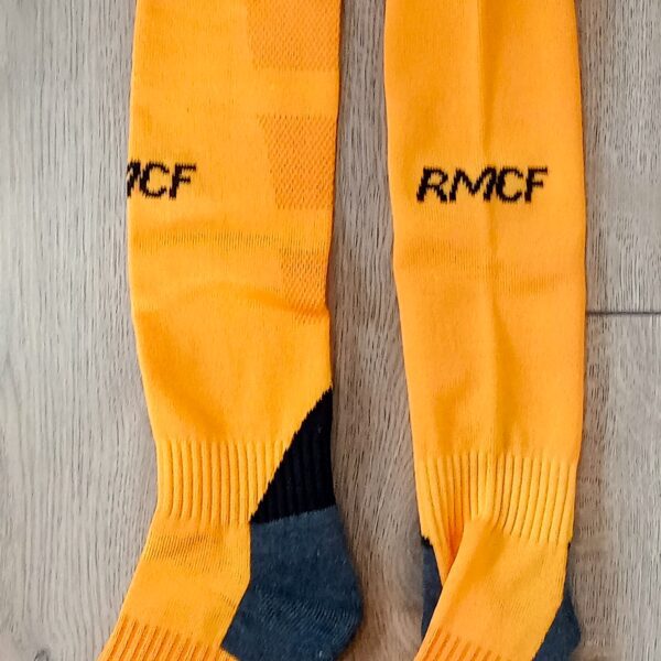 Гетри дитячі із символікою футбольного клубу AC MILAN HOME 2025, розмір 27-35, колір чорний