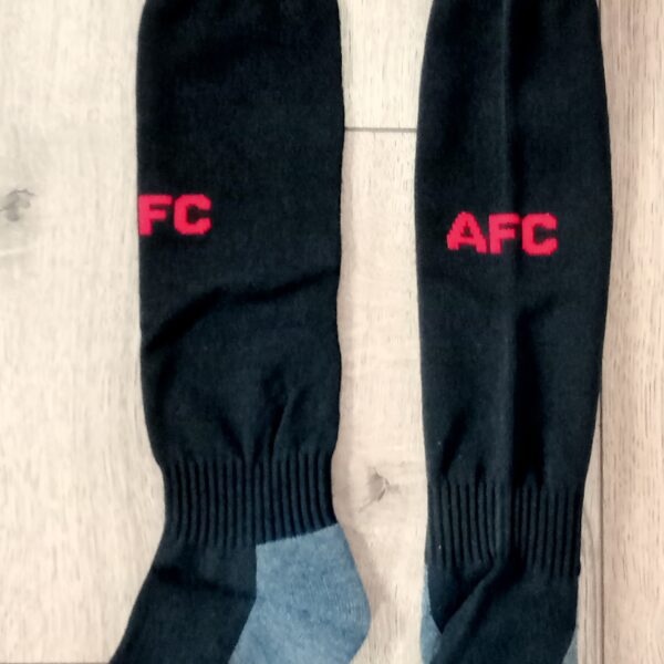 Гетры детские с символикой футбольного клуба AC MILAN HOME 2025, размер 27-35, цвет черный