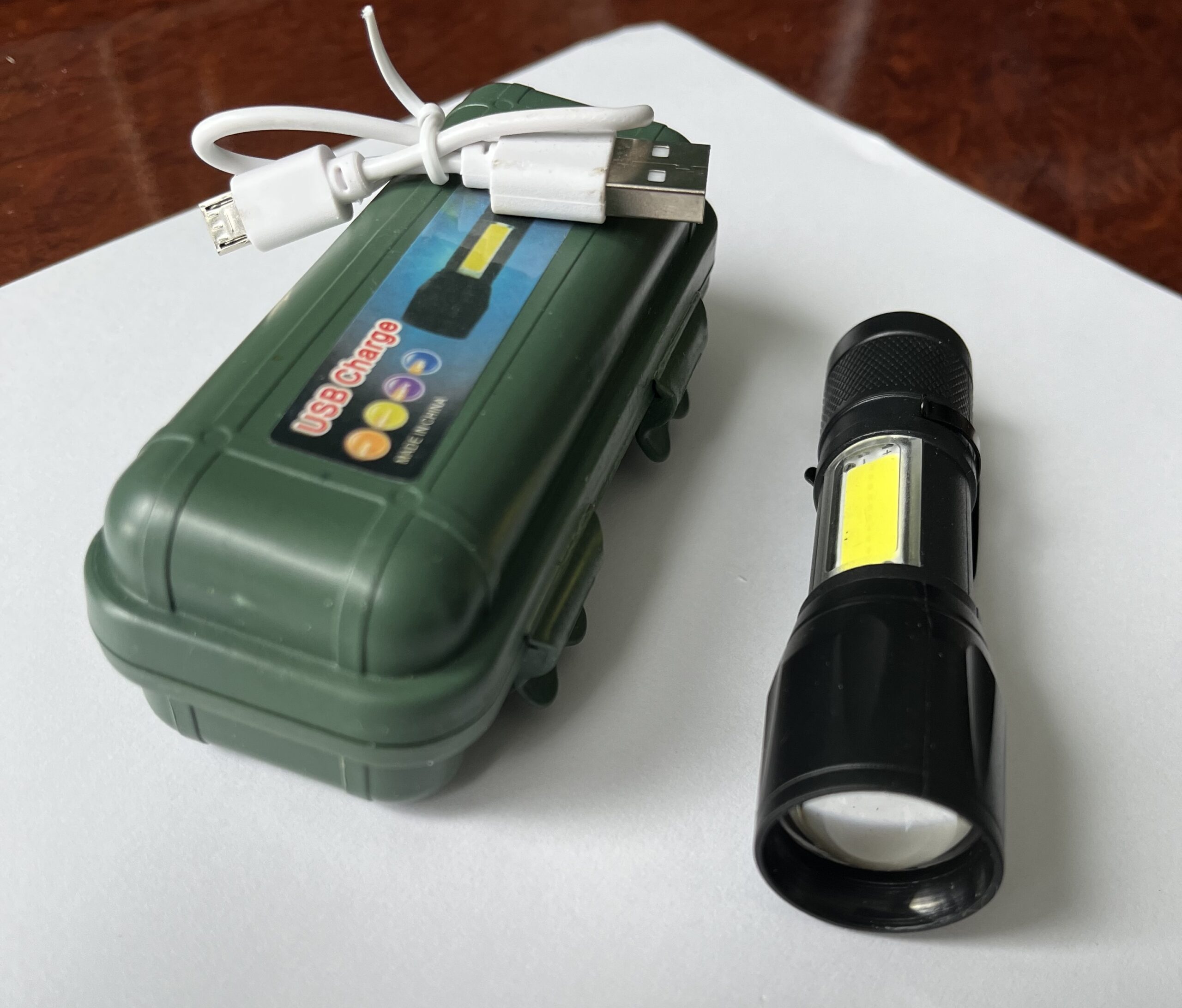 IMG_3676 Маленький алюмінієвий світлодіодний тактичний ліхтарик TL-502