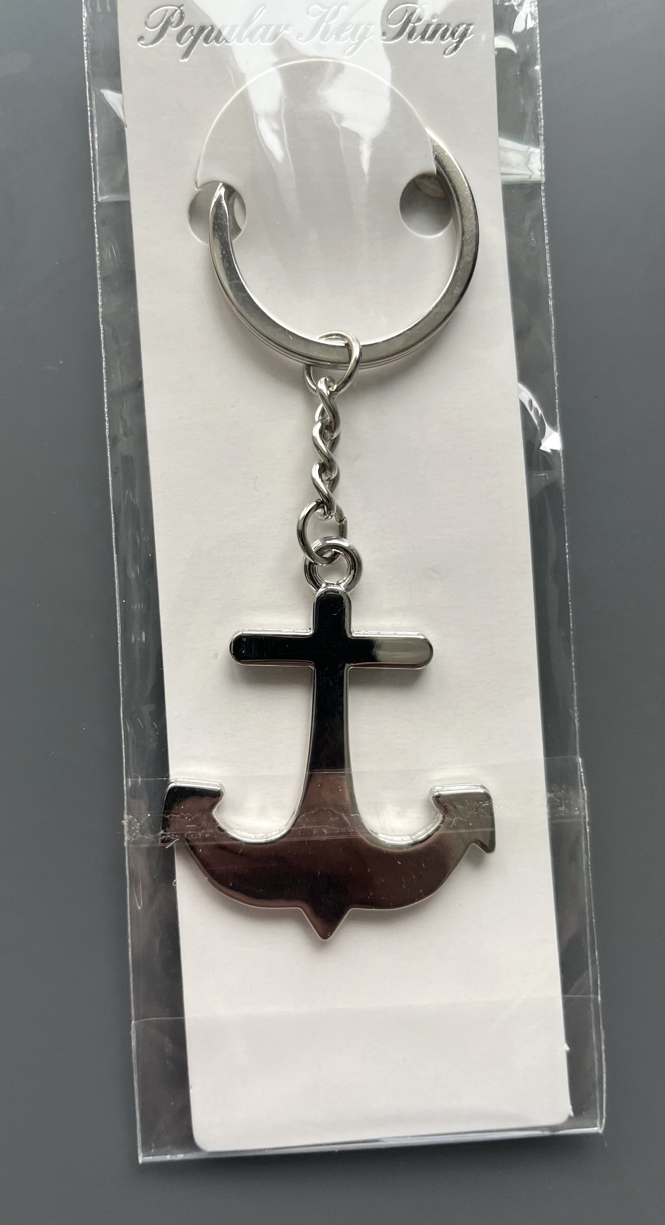 Брелок для ключей "Мяч бейсбольный", металлический