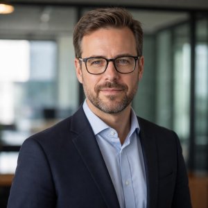 Professional headshot of Daniel Mercer in business attire