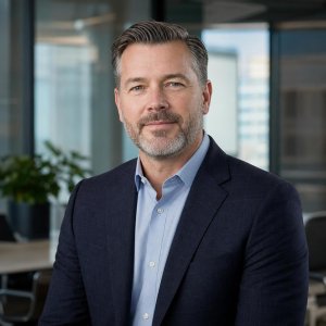 Professional headshot of Marcus Hale in business attire