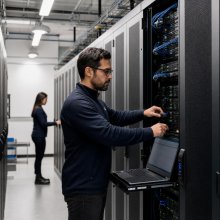 Scalable infrastructure illustration