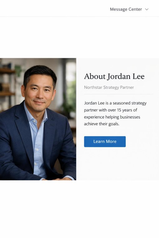 Professional portrait of Jordan Lee, Northstar strategy partner